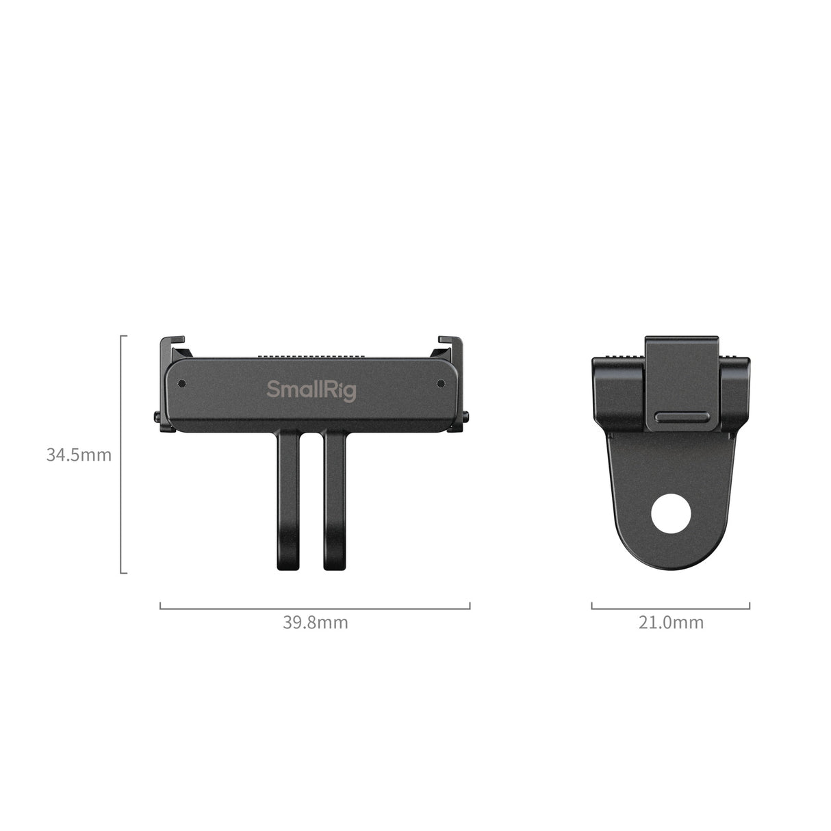 SmallRig Quick Release Mount Adapter for DJI Osmo 360 & Action 5 Pro / 4 / 3