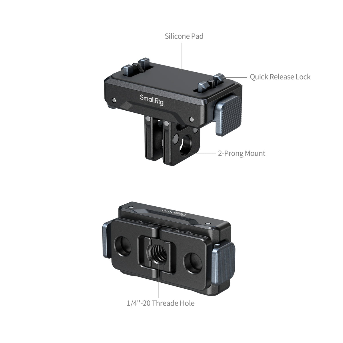 SmallRig Quick Release Mount Adapter for Insta360 X5 / X4 Air & Ace Pro 2 & Ace Pro & Ace