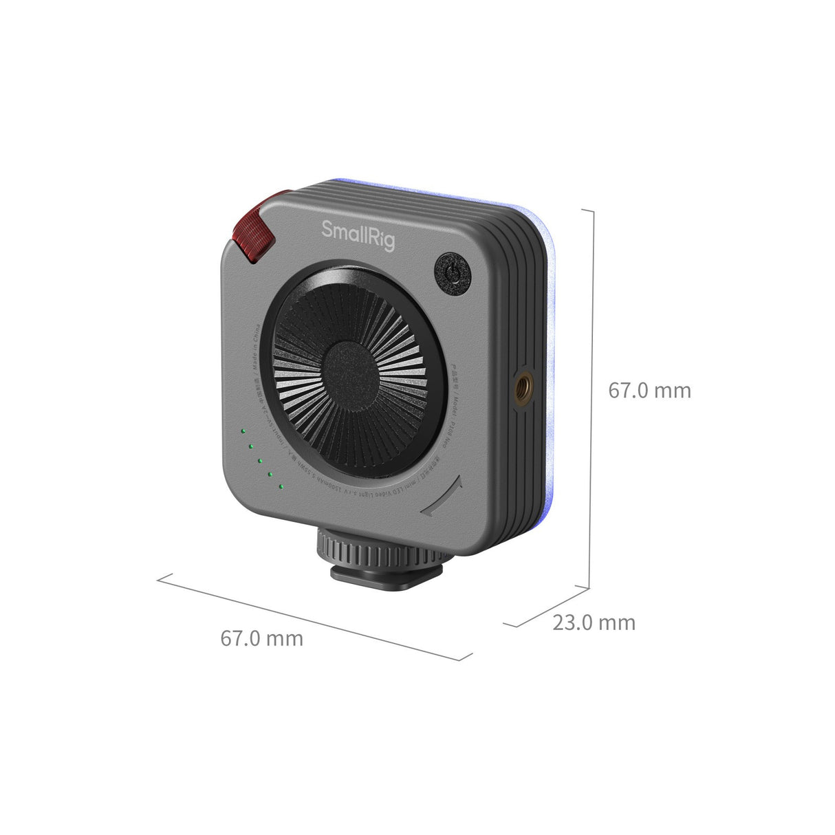 SmallRig P108 Neo mini LED Video Light (Nebula Gray) 5821