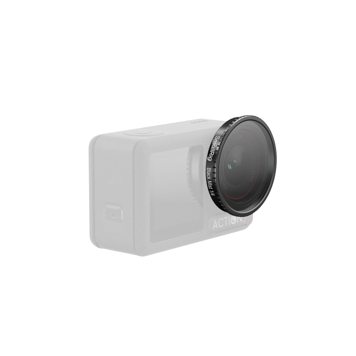 SmallRig Attachable 1/4 Effect Black Mist Filter for DJI Osmo Action 5 Pro / 4
