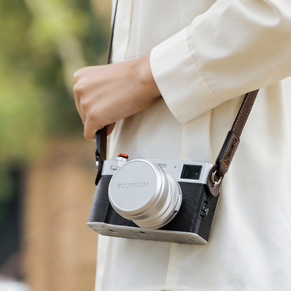 SmallRig Shading Hood for FUJIFILM X100VI / X100V (Silver) 5849