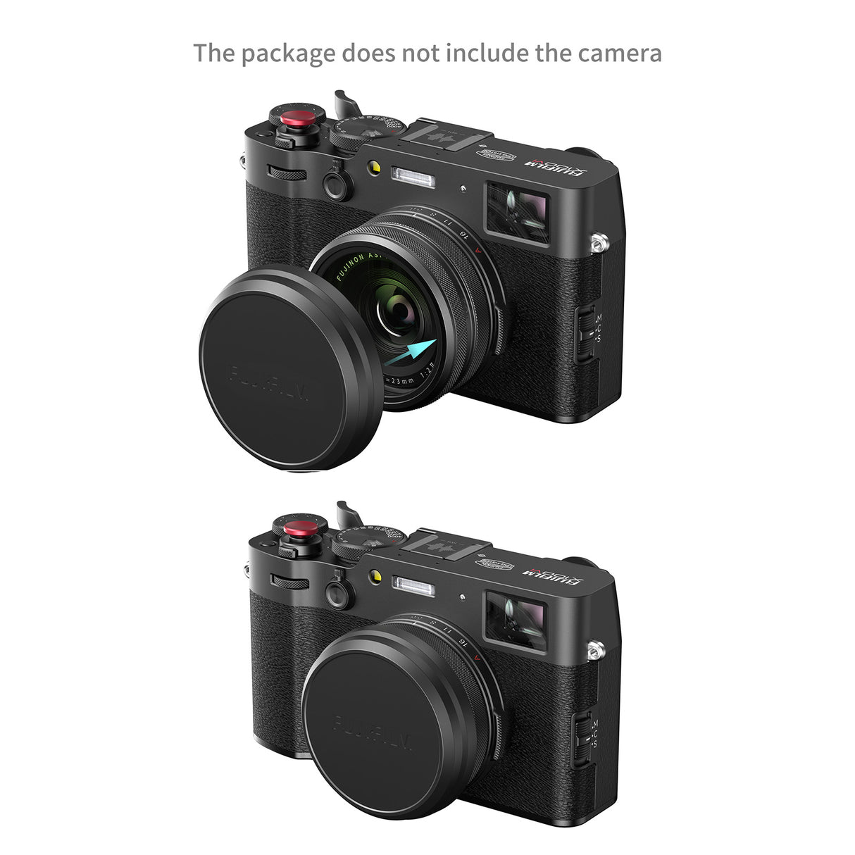 SmallRig UV Filter for FUJIFILM X100VI / X100V (Black)