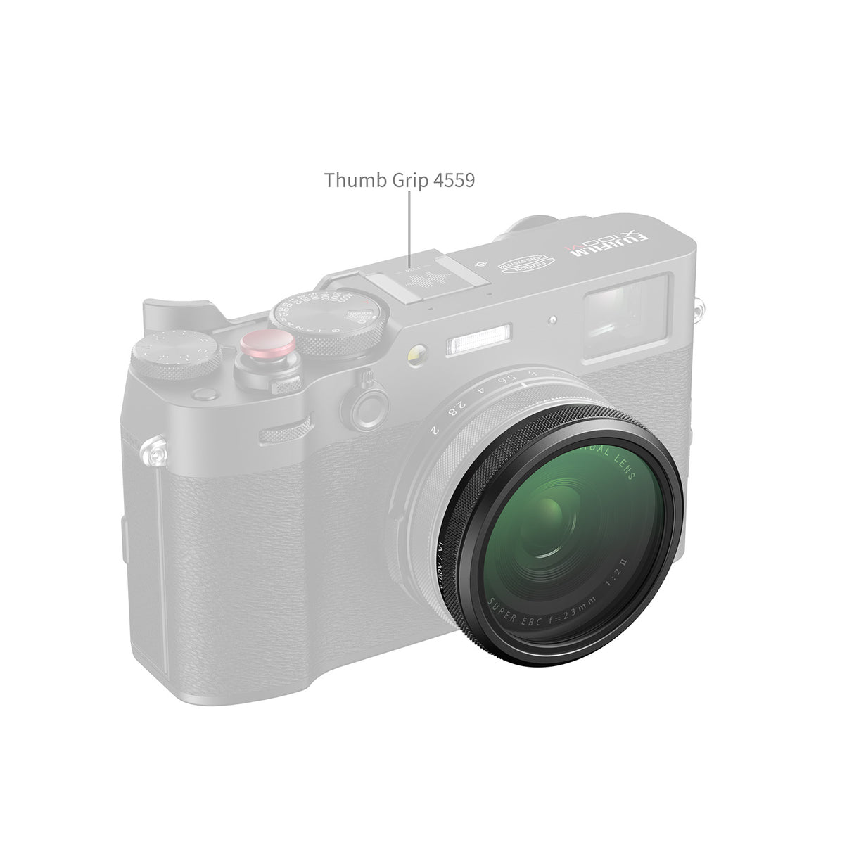 SmallRig UV Filter for FUJIFILM X100VI / X100V (Black)