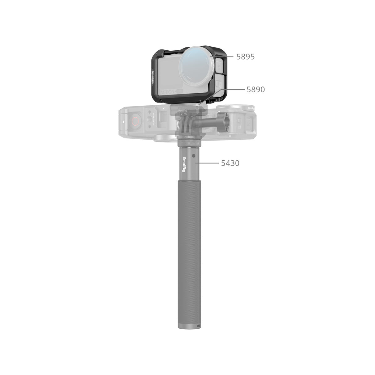SmallRig Cage for DJI Osmo Action 6 (Advanced Edition)