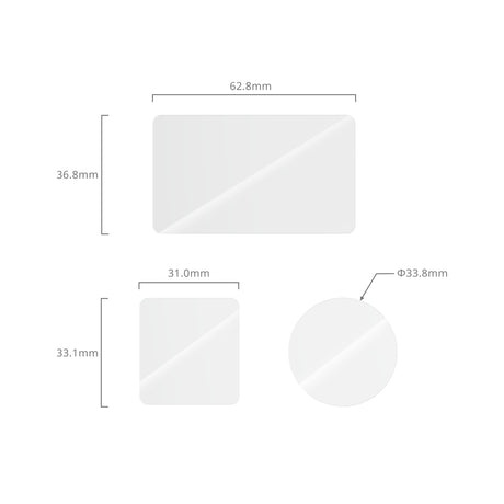 SmallRig Tempered Glass Screen Protector Kit for DJI Osmo Action 6