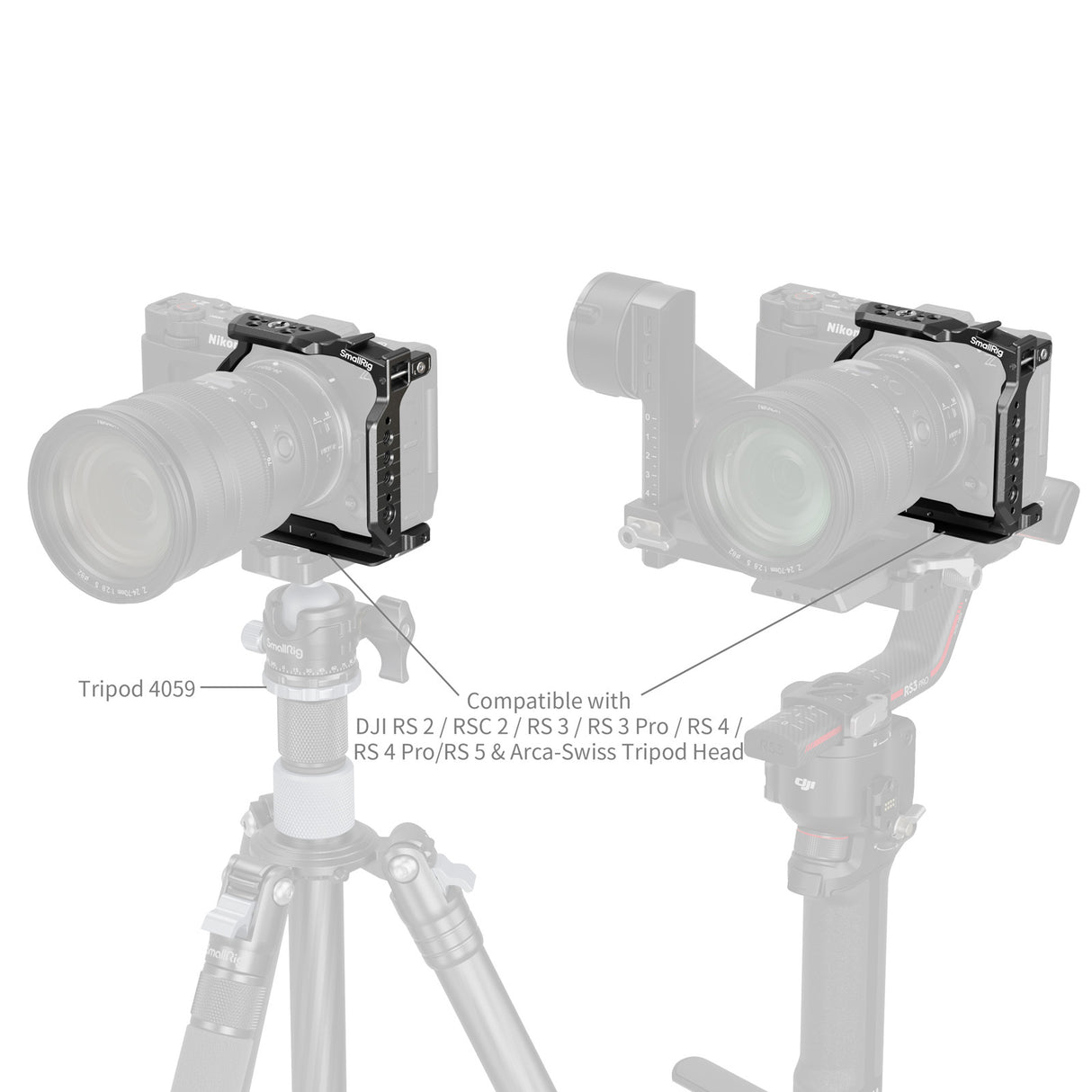 SmallRig Half Cage for Nikon ZR 5905