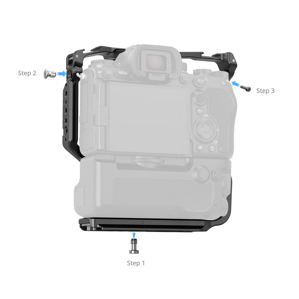 SmallRig Cage for Alpha 1 II & Alpha 9 III with Vertical Grip VG-C5 5908