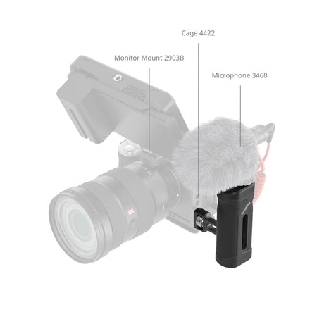 SmallRig mini Side Handle with 1/4''-20 Locating Screw 5946