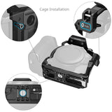 SmallRig "HawkLock" Quick Release Half Cage for Canon EOS R6 Mark III / R6 Mark II / R5 Mark II