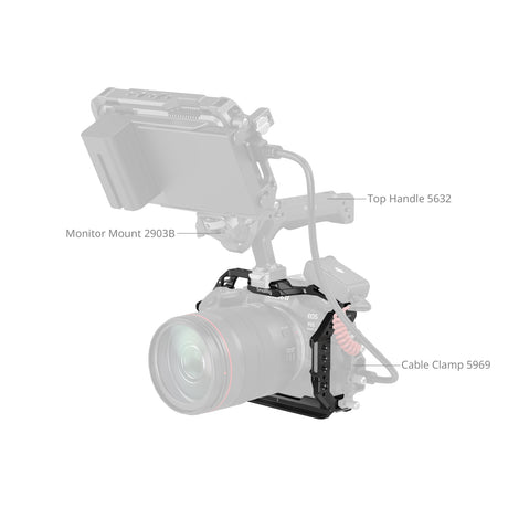 SmallRig "HawkLock" Quick Release Cage for Canon EOS R6 Mark III / R6 Mark II