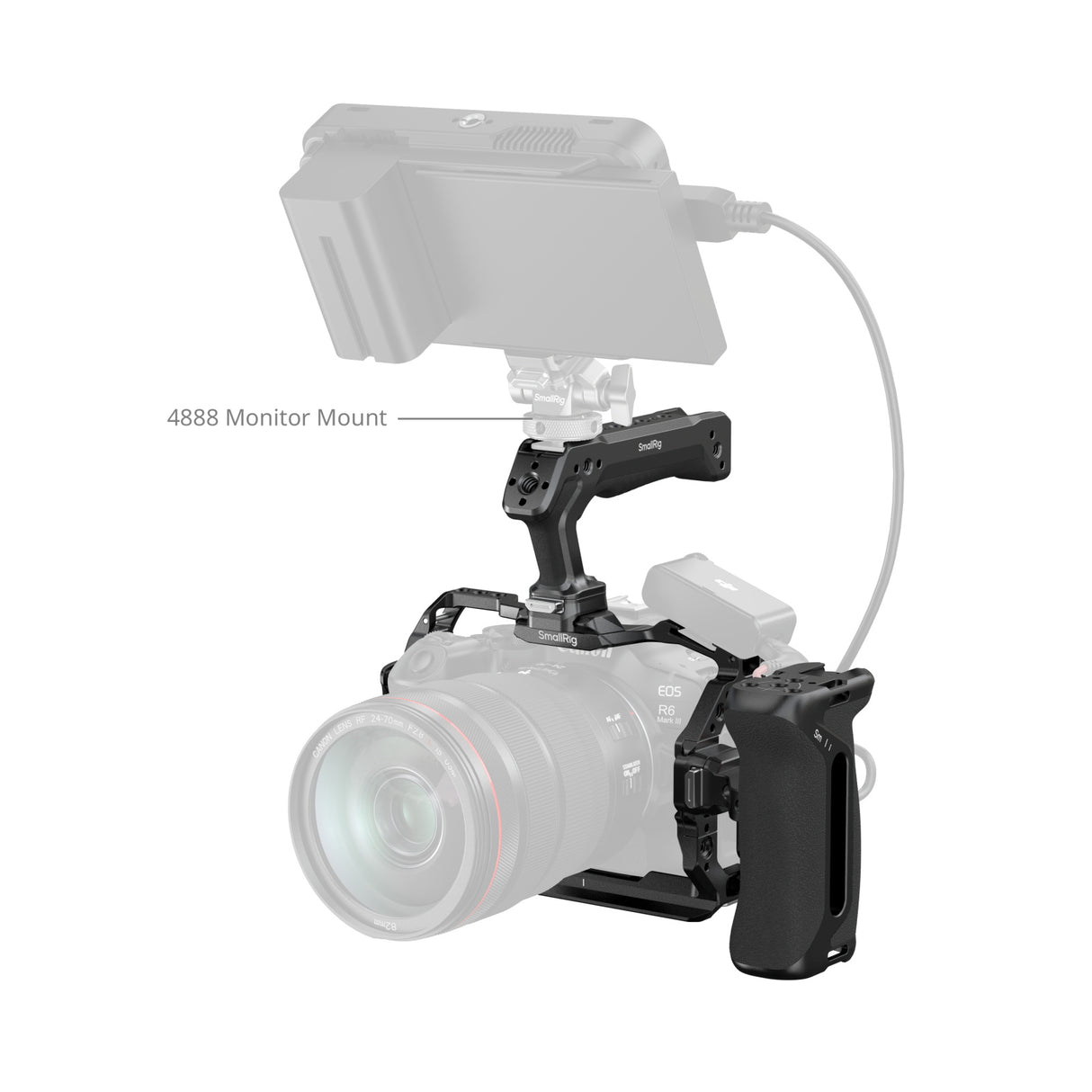 SmallRig "HawkLock" Quick Release Cage Kit for Canon EOS R6 Mark III / R6 Mark II (Advanced Edition)