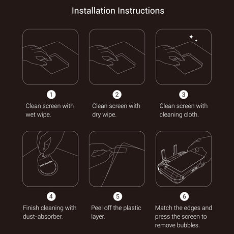 SmallRig HD Screen Protector for DJI RC Pro 2 5982