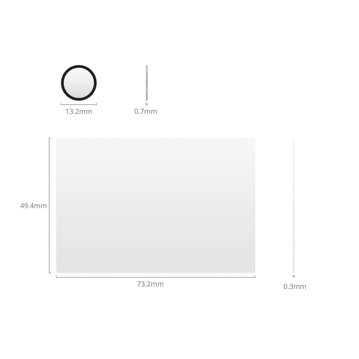 SmallRig Screen Protector for FUJIFILM X-E5 5988