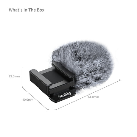 SmallRig Furry Windscreen for Canon PowerShot V1