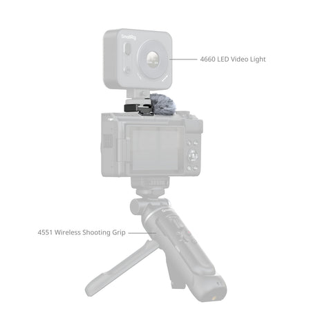SmallRig Furry Windscreen for Canon PowerShot V1