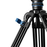 SIRUI SQ75 Carbon Fiber Video Tripod with S5 Hydraulic Fluid Head