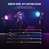 NEEWER MS60C RGB LED Video Light Handheld Spotlight
