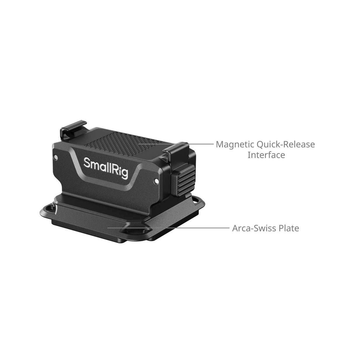 SmallRig Dual-Side Attachable Arca-Type Mount Support for DJI Osmo Action 6 6014