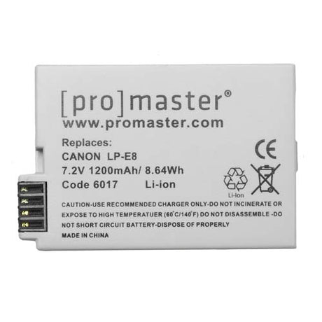 ProMaster Li-ion Battery for Canon LP-E8 - Image 3