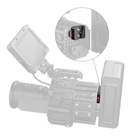 SmallRig Quick Release V-Lock Mount Plate Kit 6021
