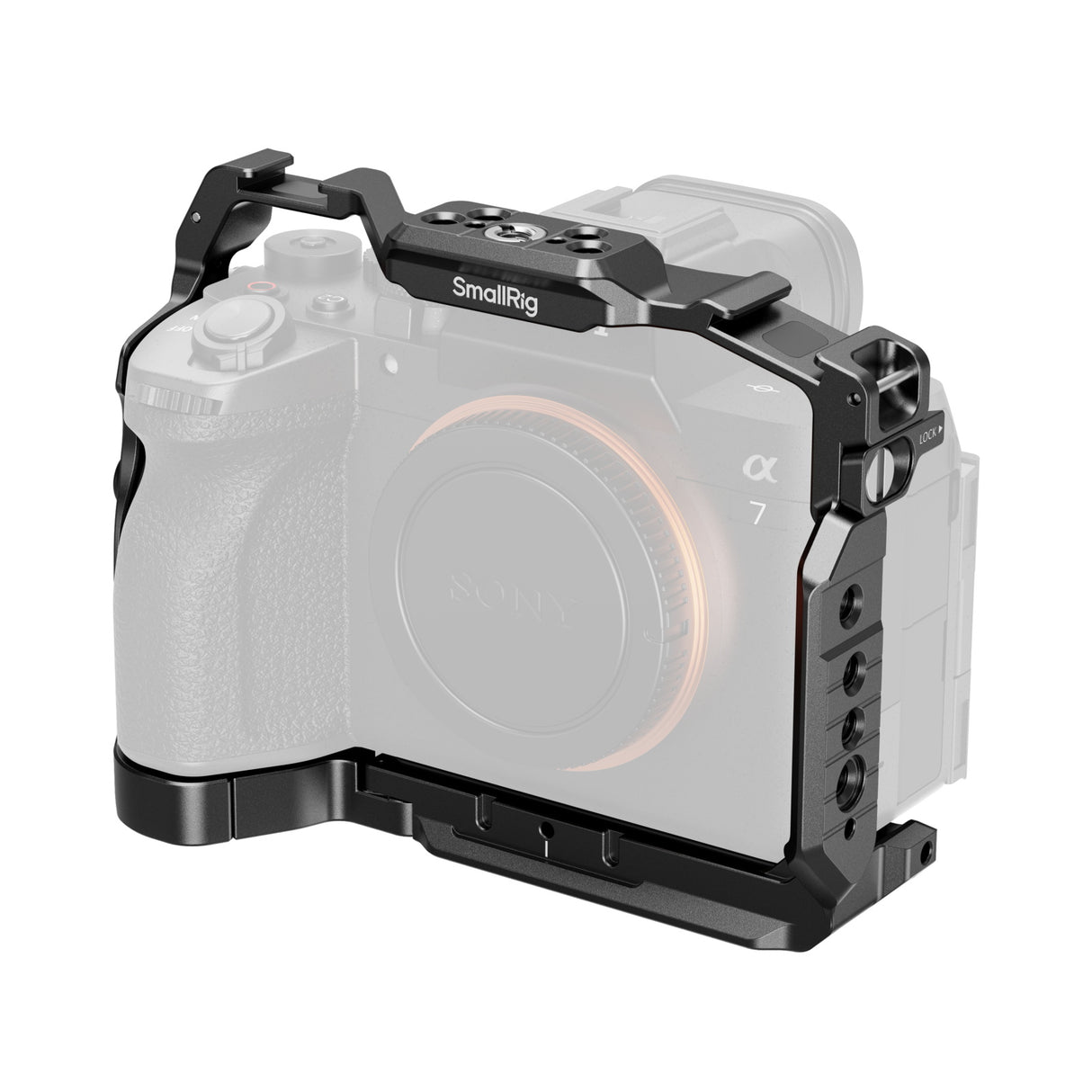SmallRig "HawkLock" Quick Release Cage for Sony Alpha 7 V / 7R V / 7 IV
