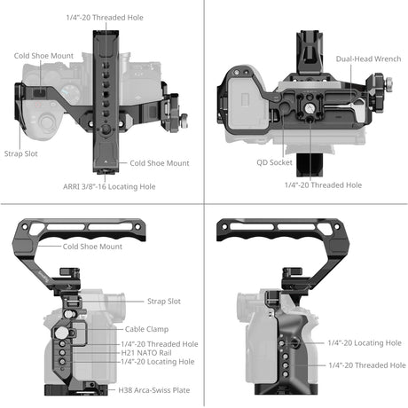 SmallRig Advanced Cage Kit for Sony Alpha 7 V / 7R V / 7 IV