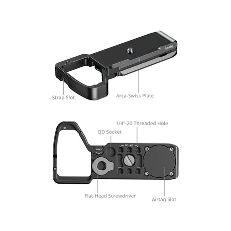 SmallRig Baseplate with AirTag Slot for Sony Alpha 7 V / 7R V / 7 IV