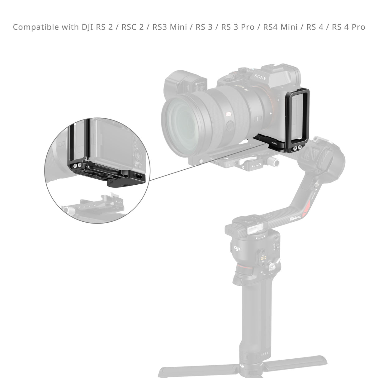 SmallRig L-Shaped Mount Plate with AirTag Slot for Sony Alpha 7 V / 7R V / 7 IV