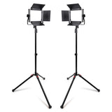 ProMaster Chroma CL68RGB 2-Light Transport Kit - RGBWW 6" x 8" - Image 1