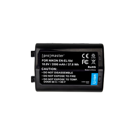 ProMaster Li-ion Battery for Nikon EN-EL18d - Image 4