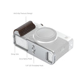 SmallRig L-Shaped Mount Plate with Wooden Handle for FUJIFILM X-E5 (Silver)6236