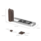 SmallRig L-Shaped Mount Plate with Wooden Handle for FUJIFILM X-E5 (Silver)6236