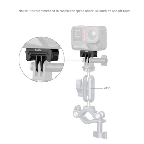 SmallRig Adapter Support for Insta360 X5 / X4 Air / Ace Pro 2 / Ace Pro / Ace 6303