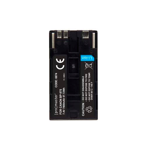 ProMaster Li-ion Battery for Canon BP-975 - Image 3