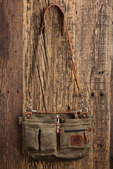 Leather Explorer Lens Quiver | Leather Messenger Bag