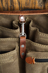 Leather Explorer Lens Quiver | Leather Messenger Bag
