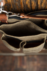 Leather Explorer Lens Quiver | Leather Messenger Bag