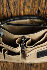 Leather Explorer Lens Quiver | Leather Messenger Bag