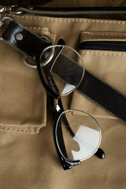 Leather Explorer Lens Quiver | Leather Messenger Bag