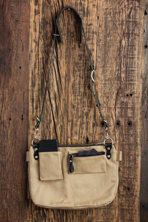 Leather Explorer Lens Quiver | Leather Messenger Bag
