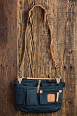 Leather Explorer Lens Quiver | Leather Messenger Bag