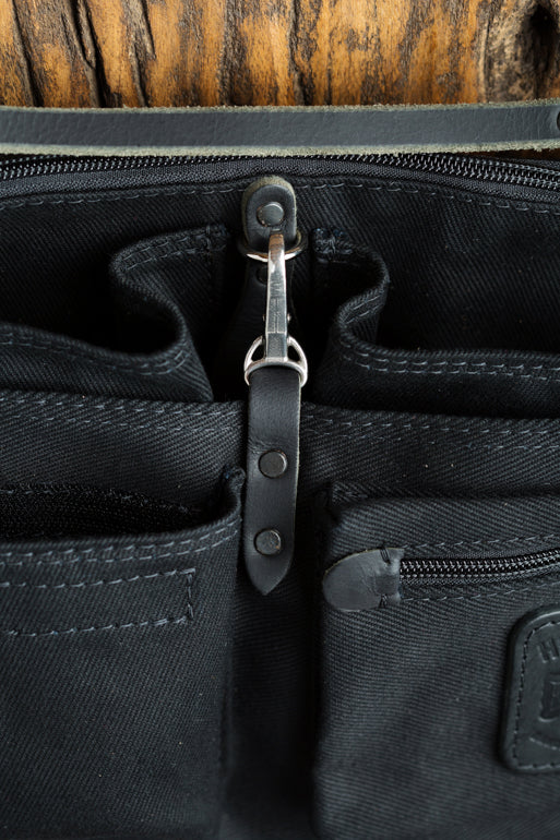 Leather Explorer Lens Quiver | Leather Messenger Bag