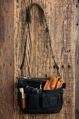 Leather Explorer Lens Quiver | Leather Messenger Bag