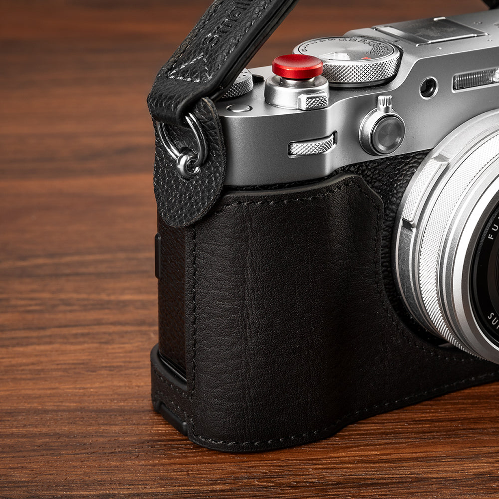 SmallRig Leather Half Case Kit for FUJIFILM X100VI (Black)