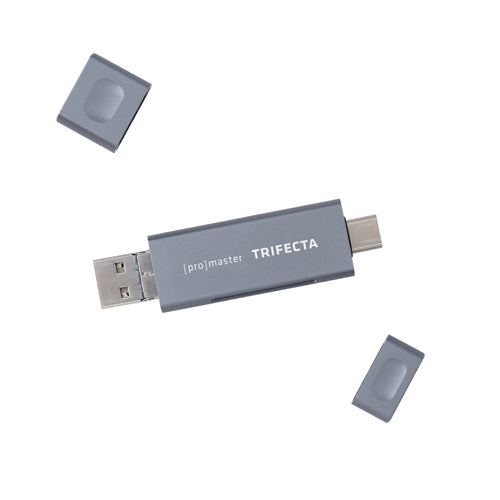 Trifecta UHS-I Card Reader SD & Micro SD