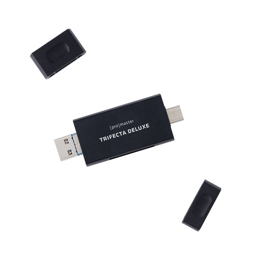 ProMaster  Trifecta Deluxe UHS-II Card Reader SD & Micro SD - Image 4