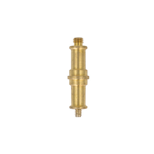 Double Spigot 1/4-20 male to 3/8 male - Brass