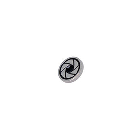 ProMaster Deluxe Soft Shutter Button - Silver Leaf Shutter Design - Image 1