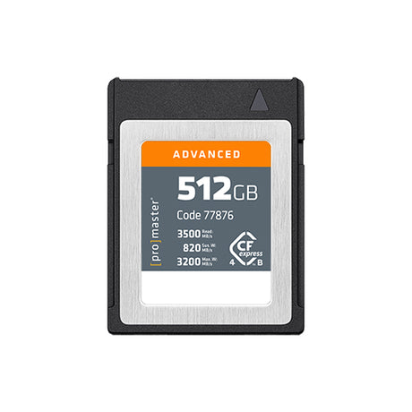 ProMaster CFexpress 4.0 Type B 512GB Advanced Memory Card - Image 1