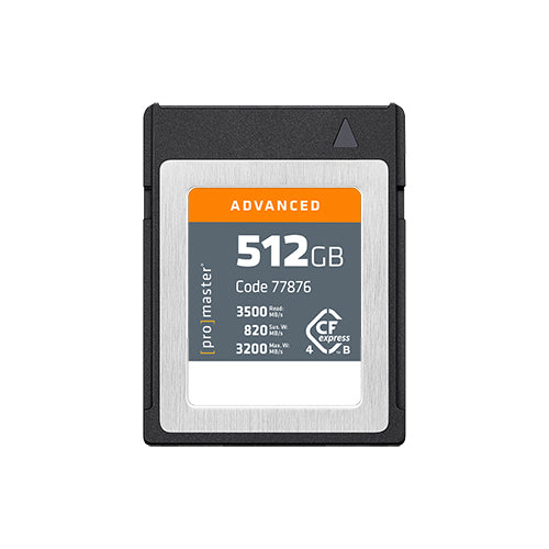 ProMaster CFexpress 4.0 Type B 512GB Advanced Memory Card - Image 1